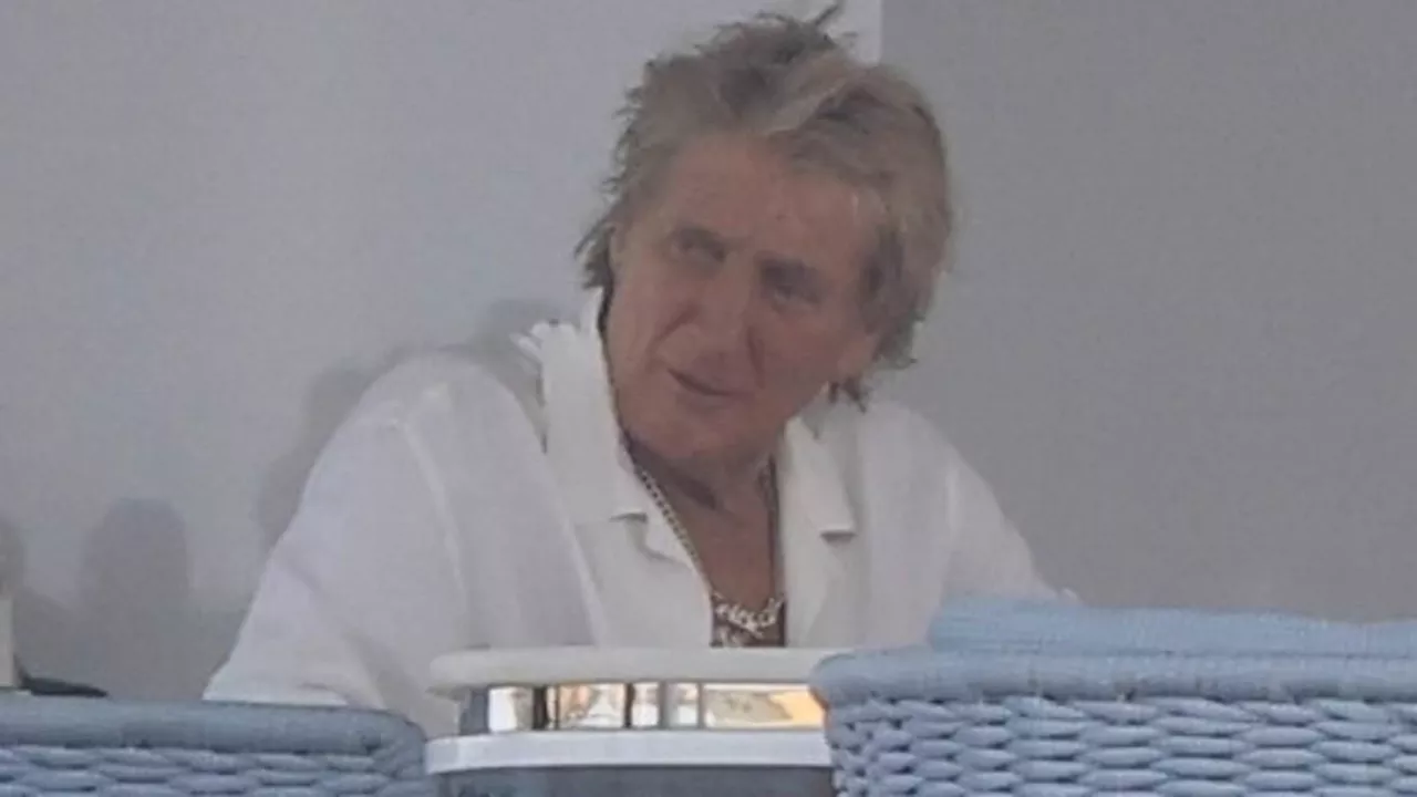 Rock and Roll Legacy: Rod Stewart's Multi-Generational Ibiza Escape