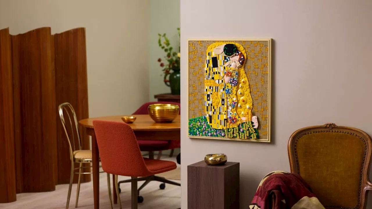 LEGO's $300 Bet on High Art: The 4,000-Piece Klimt Masterpiece
