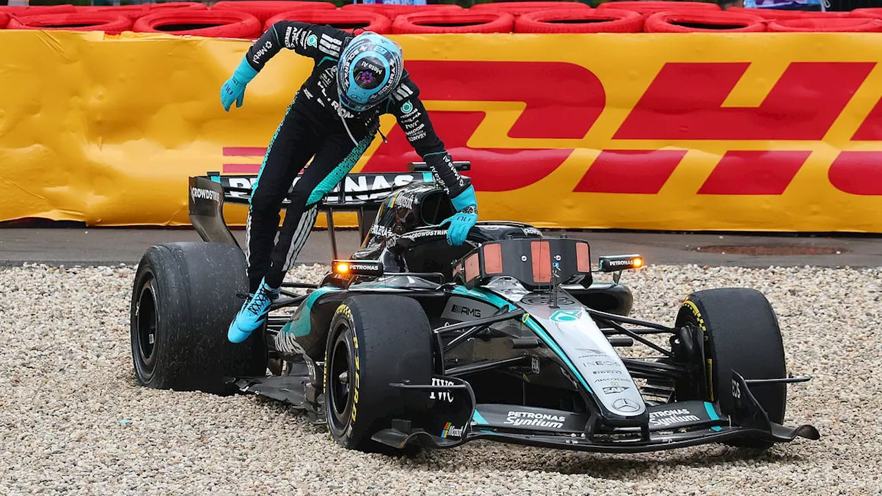 Mercedes Meltdown at Spa: Russell’s Battery Failure and the Hamilton Collision