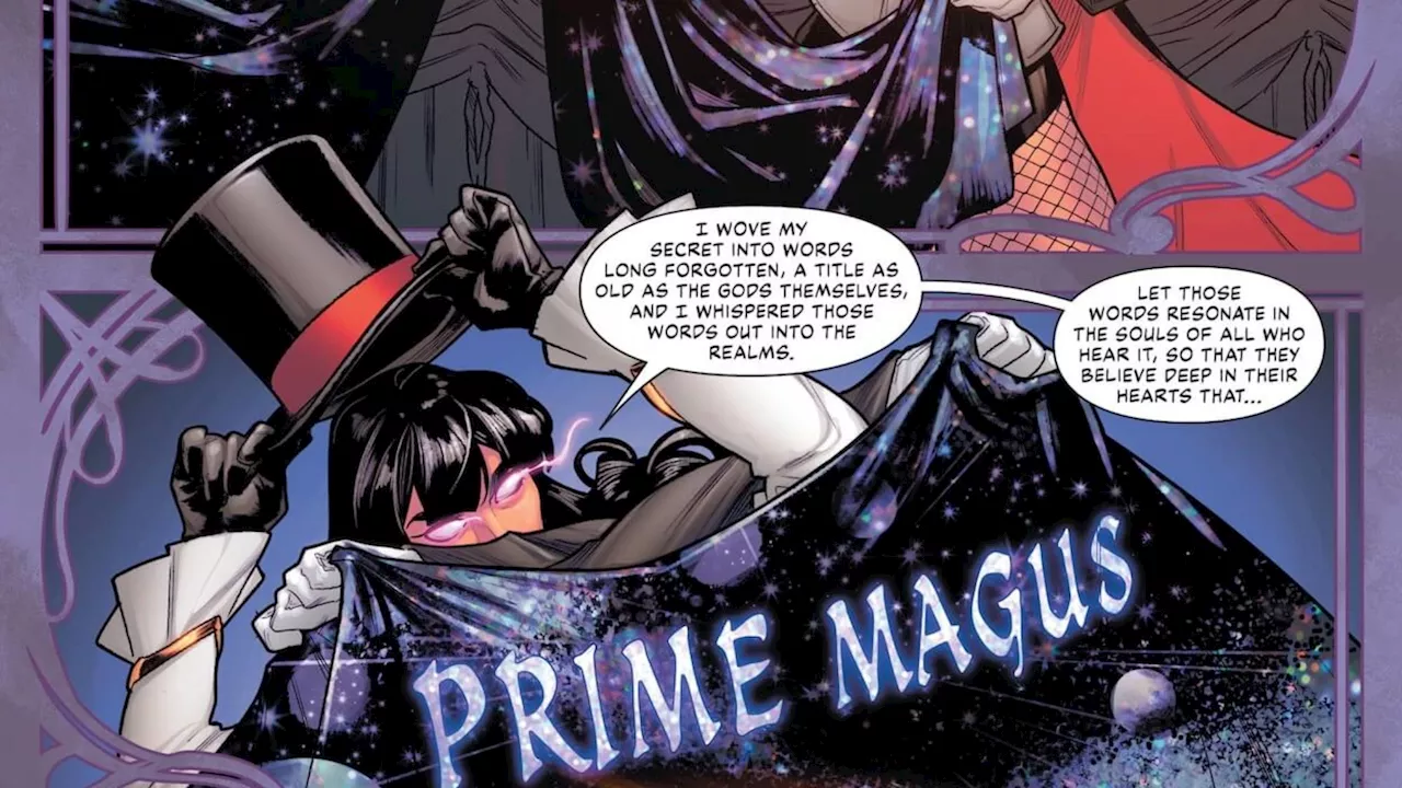 Beyond the Top Hat: Unpacking the Prime Magus Mystery in Zatanna #4