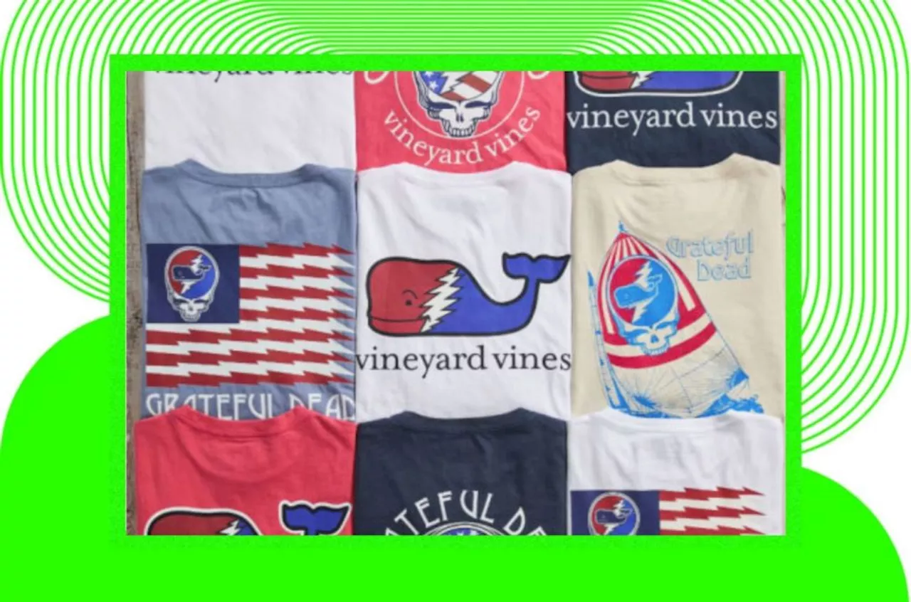 Preppy Psychedelia: Vineyard Vines Taps Grateful Dead for New Menswear Line