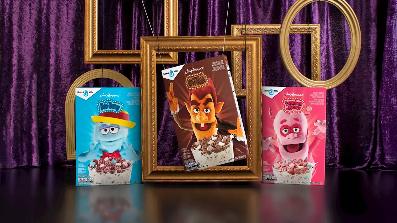 Puppets and Puffs: General Mills Taps Jim Henson Company for Monsters Cereal 55th