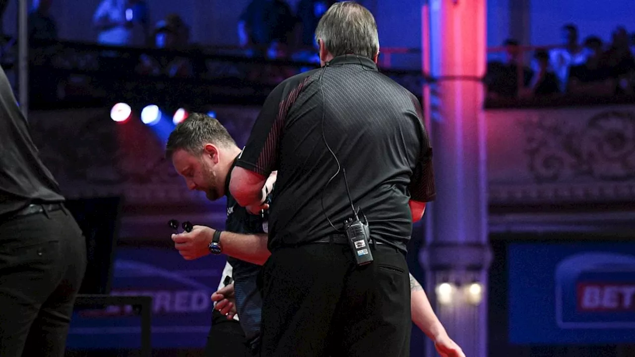 Blood Pressure Spike Forces Cameron Menzies Out of World Matchplay