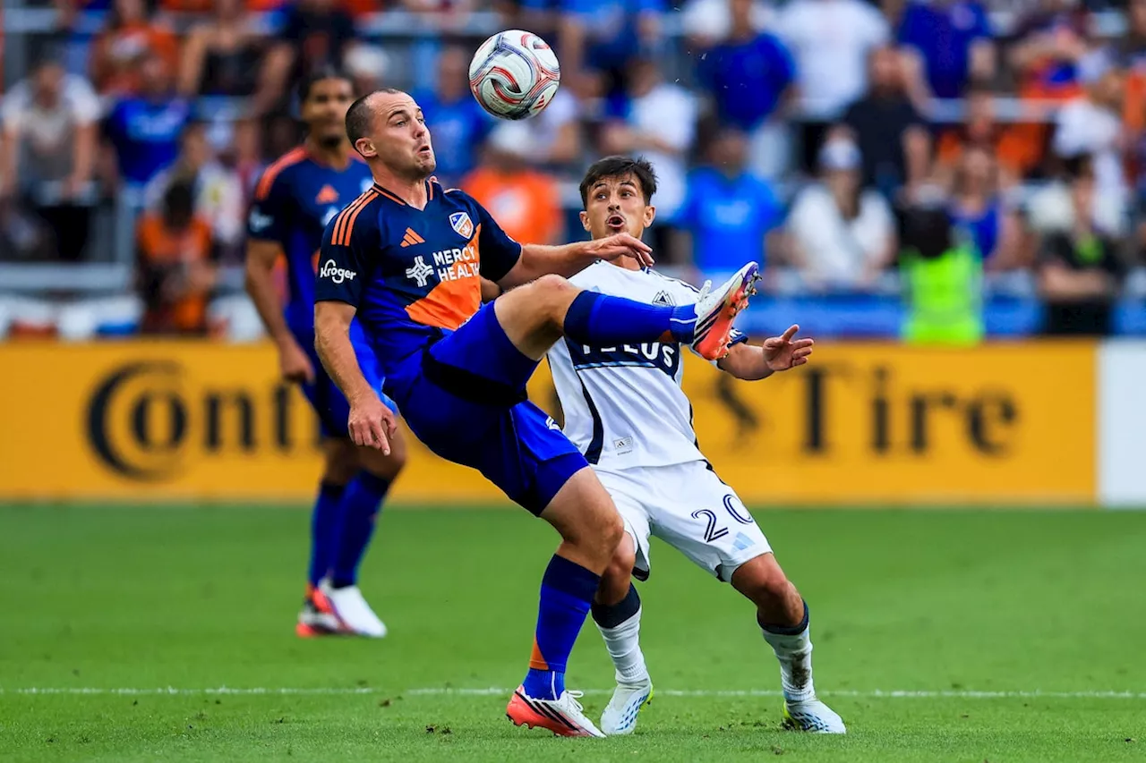 Evander Powers FC Cincinnati Past Vancouver Whitecaps in TQL Stadium Shootout