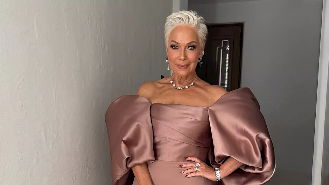Denise Welch’s Glamorous Debut at Matty Healy’s Hollywood Wedding