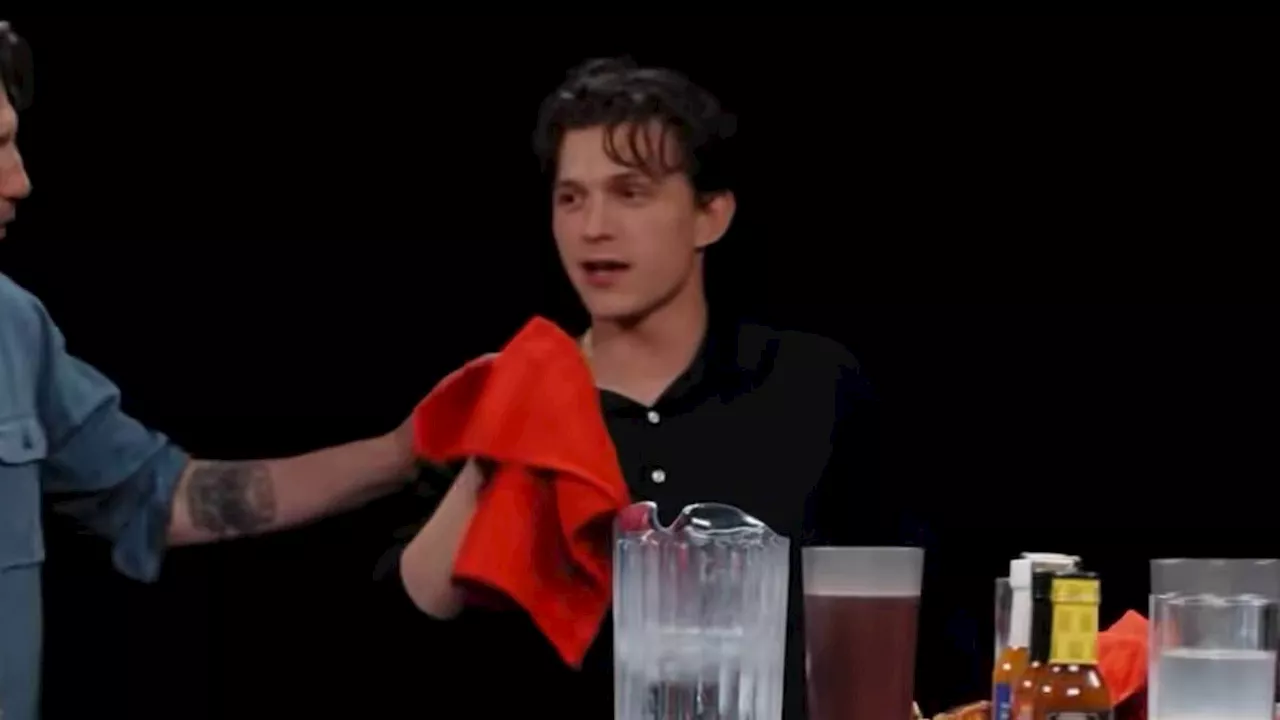 Tom Holland's Spicy Setback: A First for Hot Ones and a Win for Authenticity