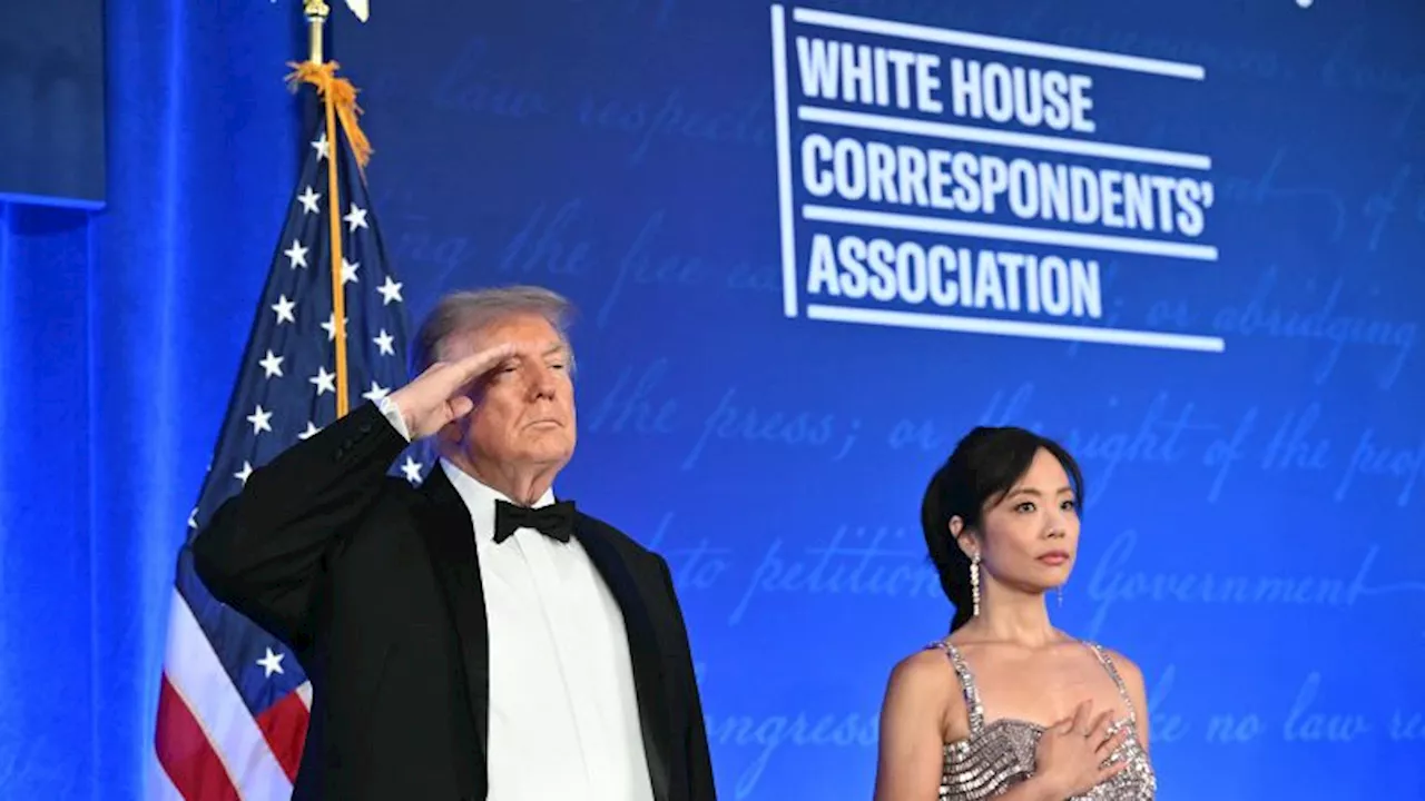 Unity Amidst Tension: Trump Addresses Rescheduled WHCA Dinner in DC