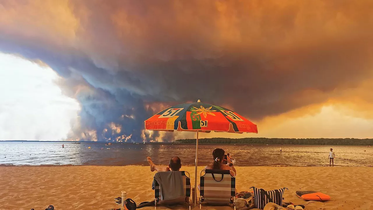 Europe Under Siege: Massive Wildfires Devastate French Coast and Spanish Heartland