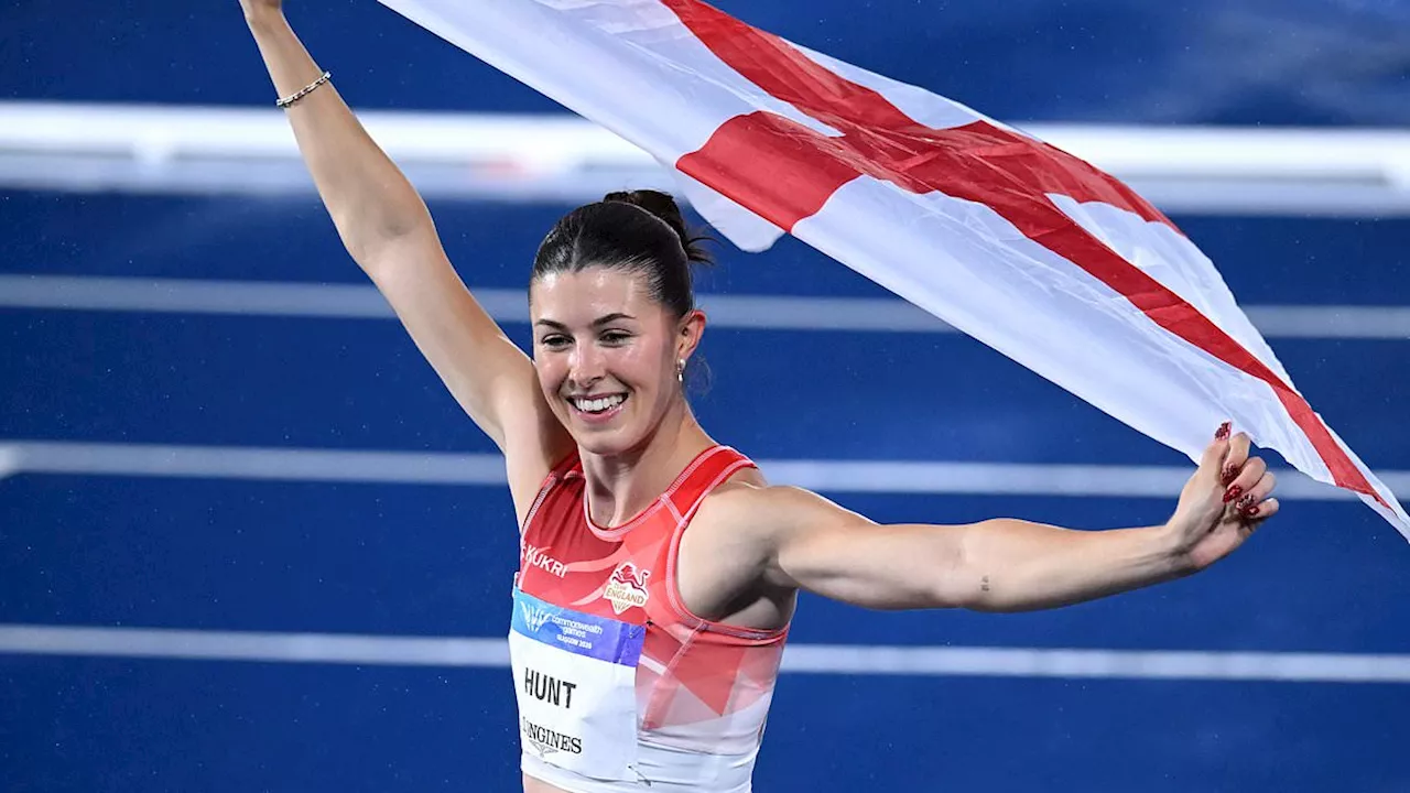 Silver in the Rain: Amy Hunt’s Glasgow Sprint and the Road to LA 2028