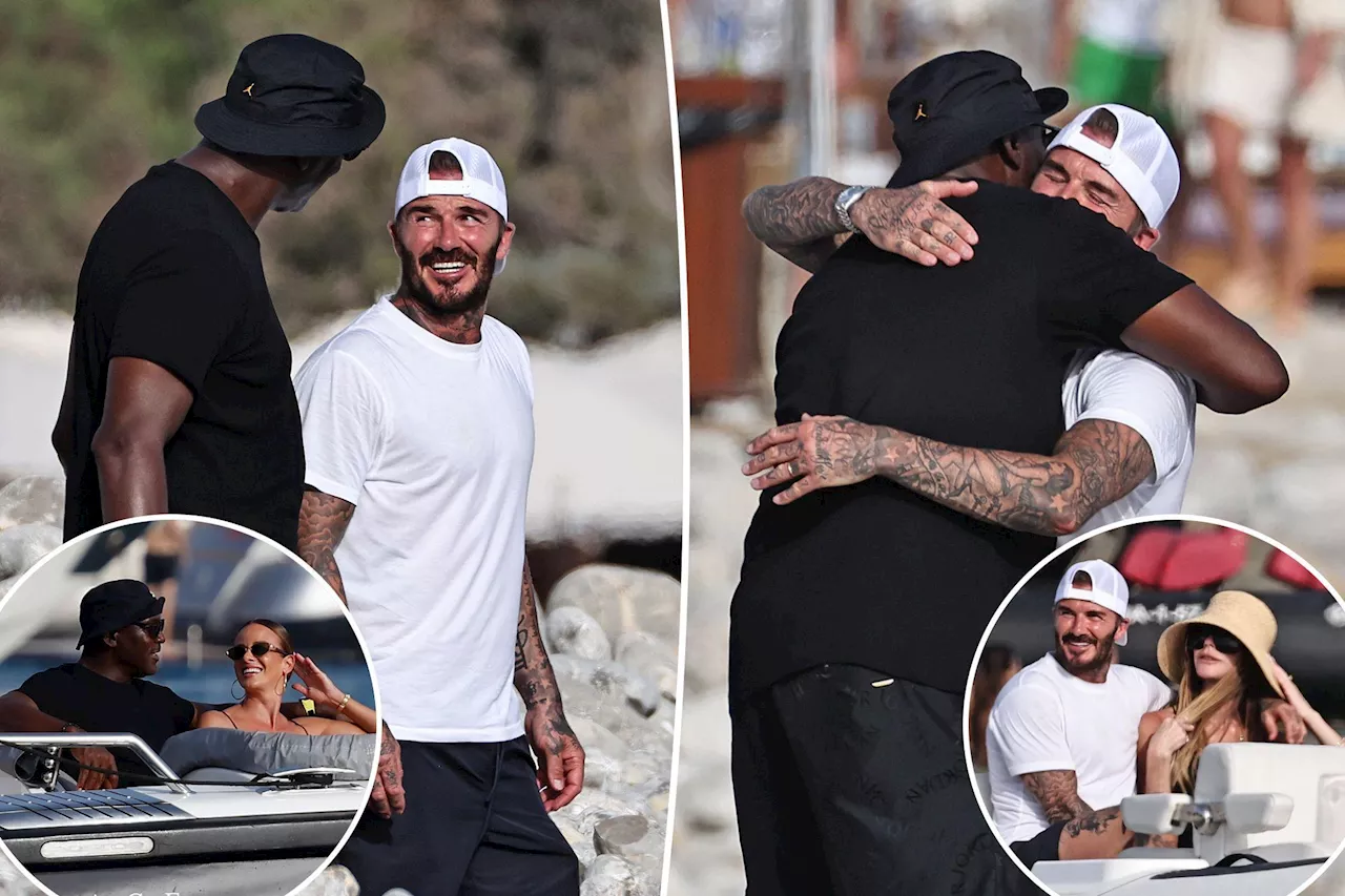 Icons in Ibiza: The Jordan and Beckham Family Reunion
