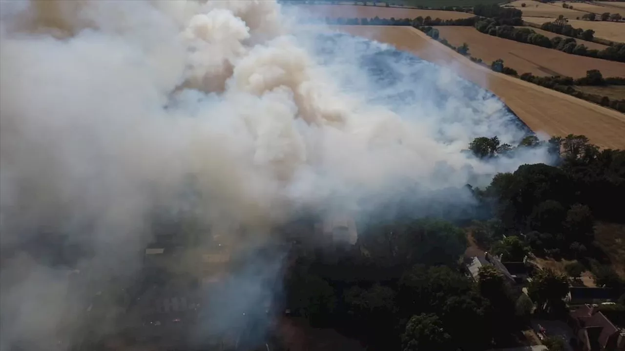 UK's 'Tinderbox' Summer: Peakirk Blaze Signals Rising Wildfire Risk