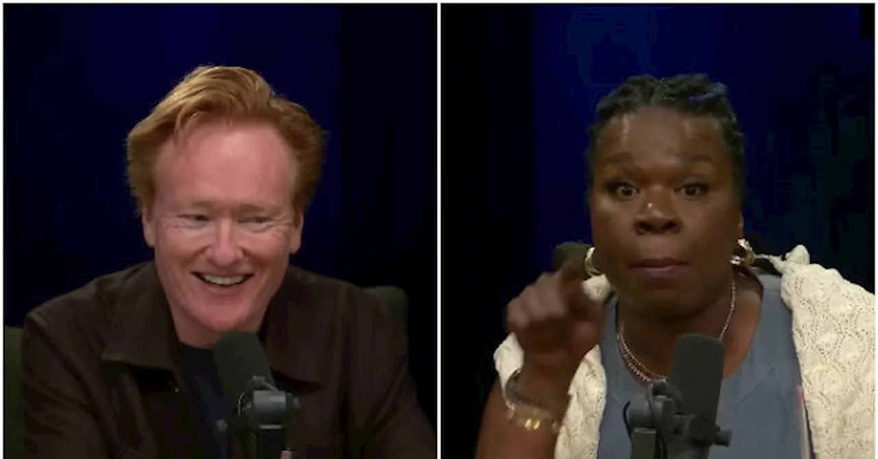 Leslie Jones Calls for Progressive Shift and Volcano Executions on Conan O'Brien's Podcast