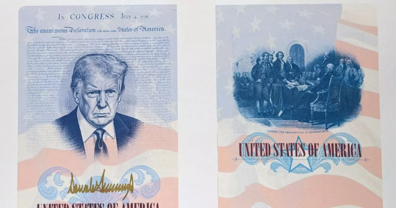 The Patriot Passport: Trump's Image Hits U.S. Travel Docs