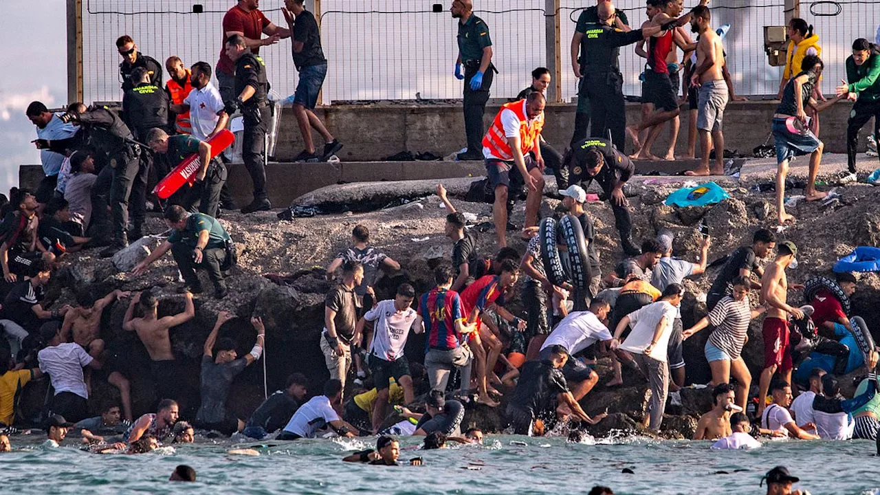Legal Loophole Sparks Chaos: 20,000 Migrants Breach Spanish Enclave Ceuta