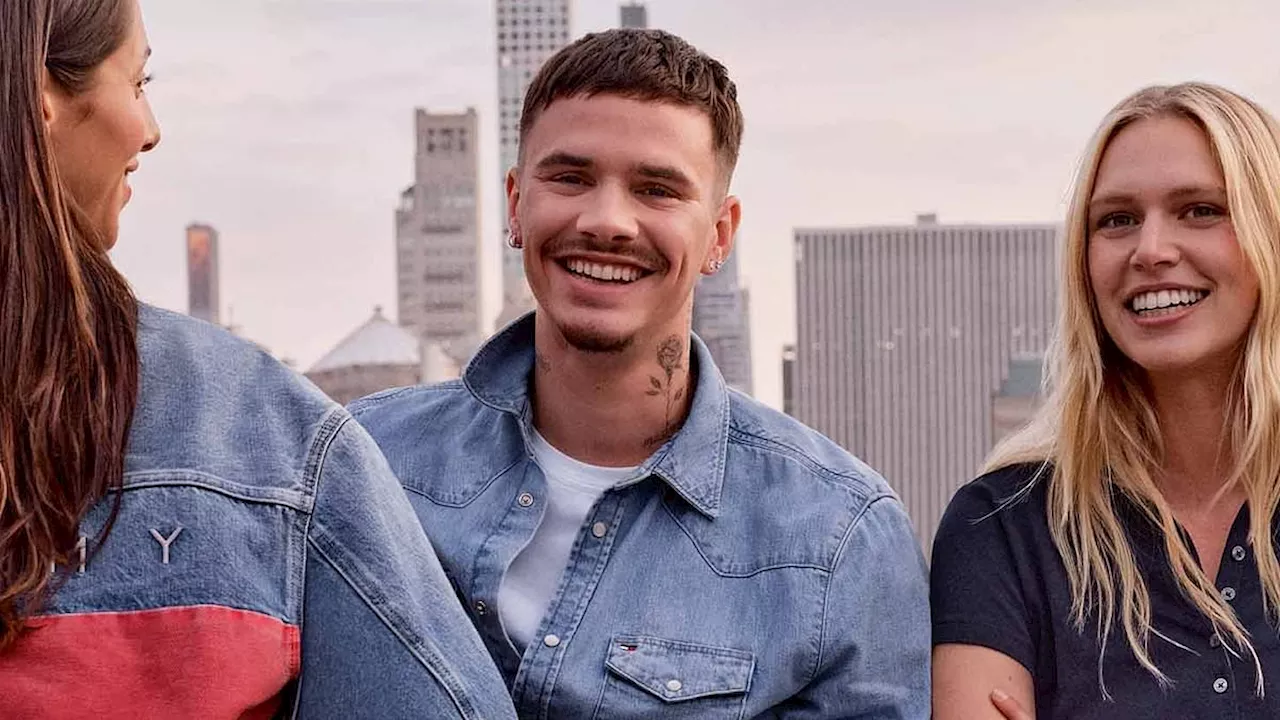 Romeo Beckham Channels David's 90s Era in Tommy Hilfiger's Always Denim Campaign