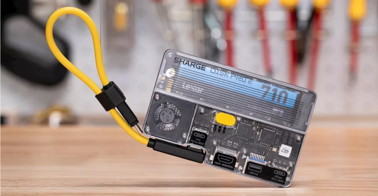 Sharge Disk Pro 2: A $89 Multi-Tool for Mobile Creators with a Power Catch