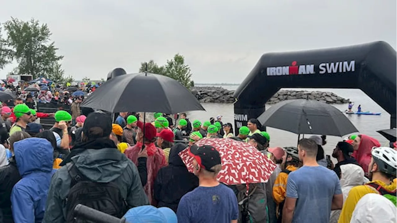 Rain-Slicked Resolve: Ironman Ottawa Battles 100mm Deluge