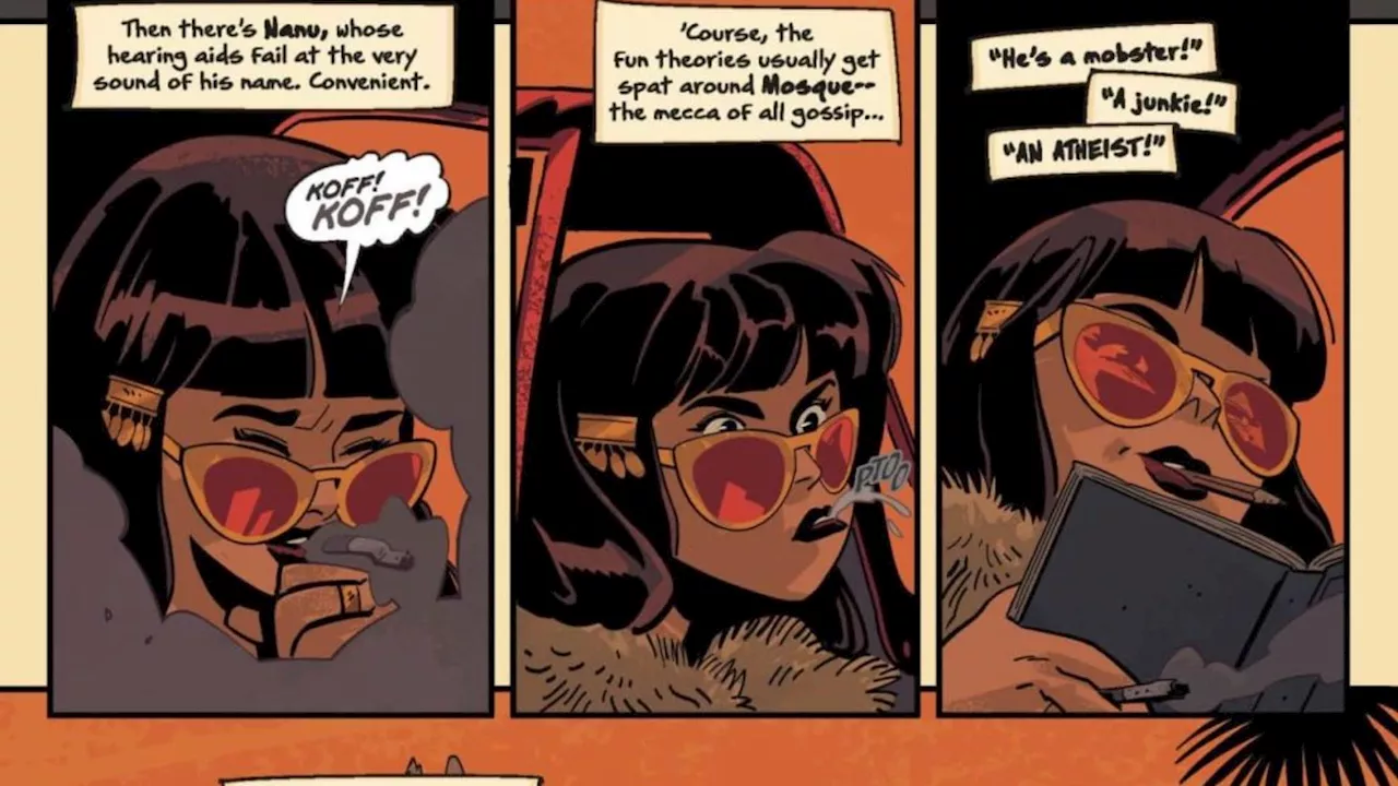 Iman Vellani Trades Superpowers for 1979 California Noir in 'Chachu #1'