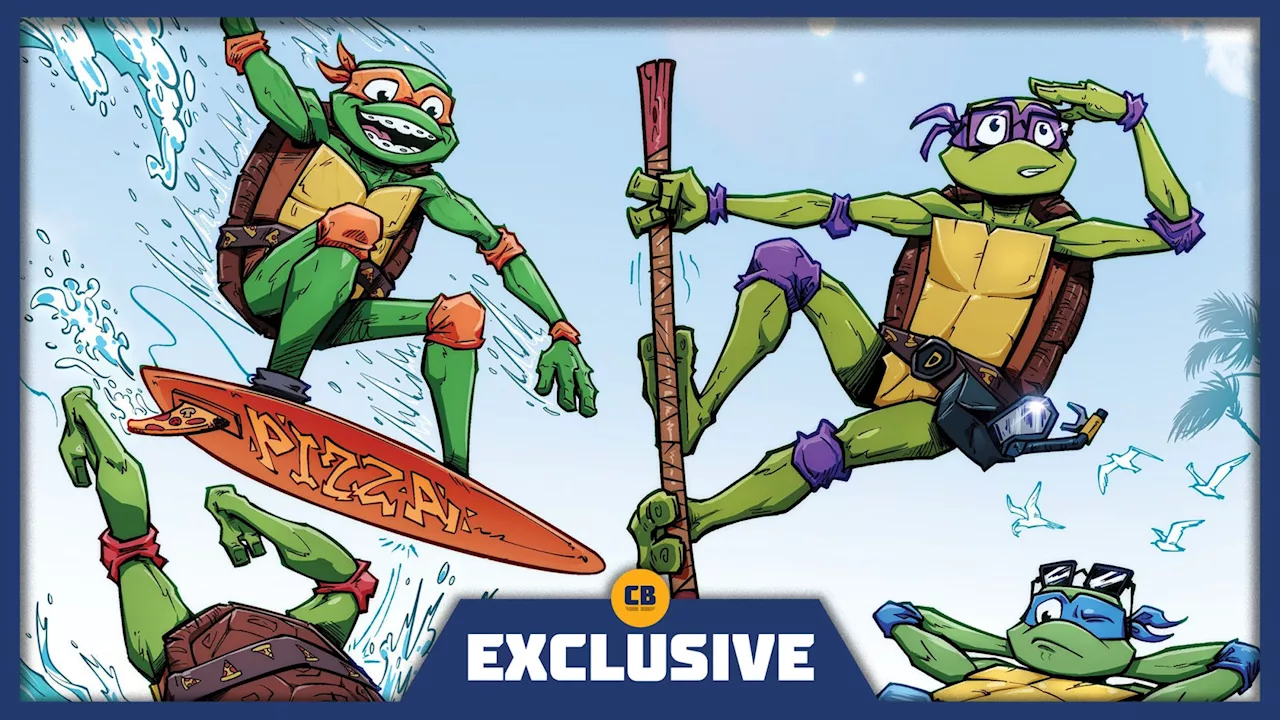 Shark Attacks at the Jersey Shore: IDW's New TMNT Limited Series