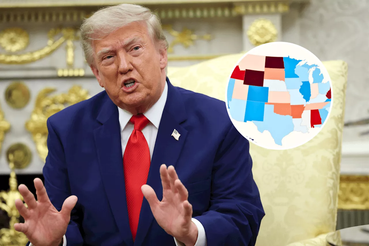 Trump's Swing State Slump: Civiqs Data Signals GOP Midterm Peril