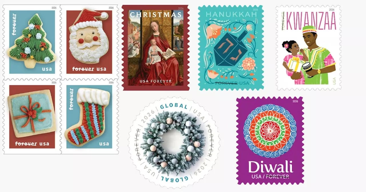 Sugar Cookies and 16th-Century Art: Inside the USPS 2026 Holiday Stamp Reveal