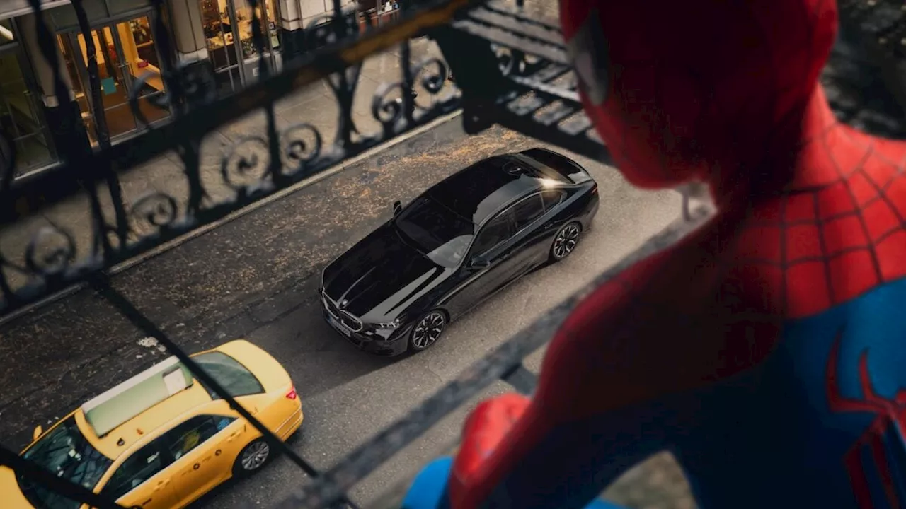 BMW's Spider-Man 'Experience' Signals a New Era of In-Car Advertising