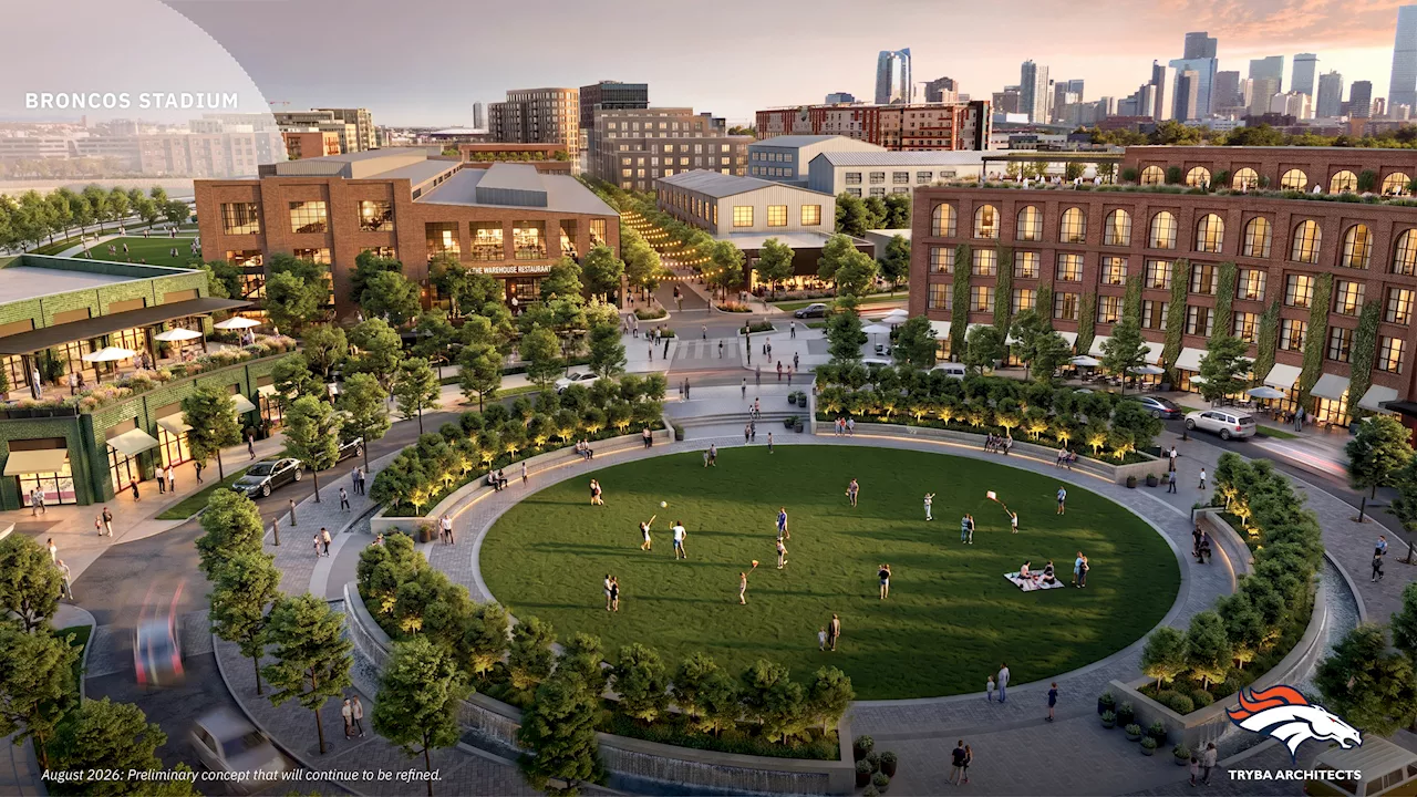 Burnham Yard Stadium District Plans Unveiled, Emphasizing Green Spaces, Pedestrian-Friendly Areas