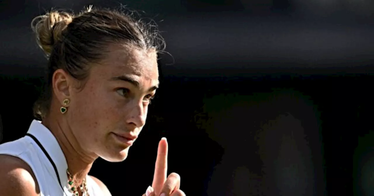 Sabalenka Backs WTA’s New SRY Gene Testing Mandate for Women's Tour