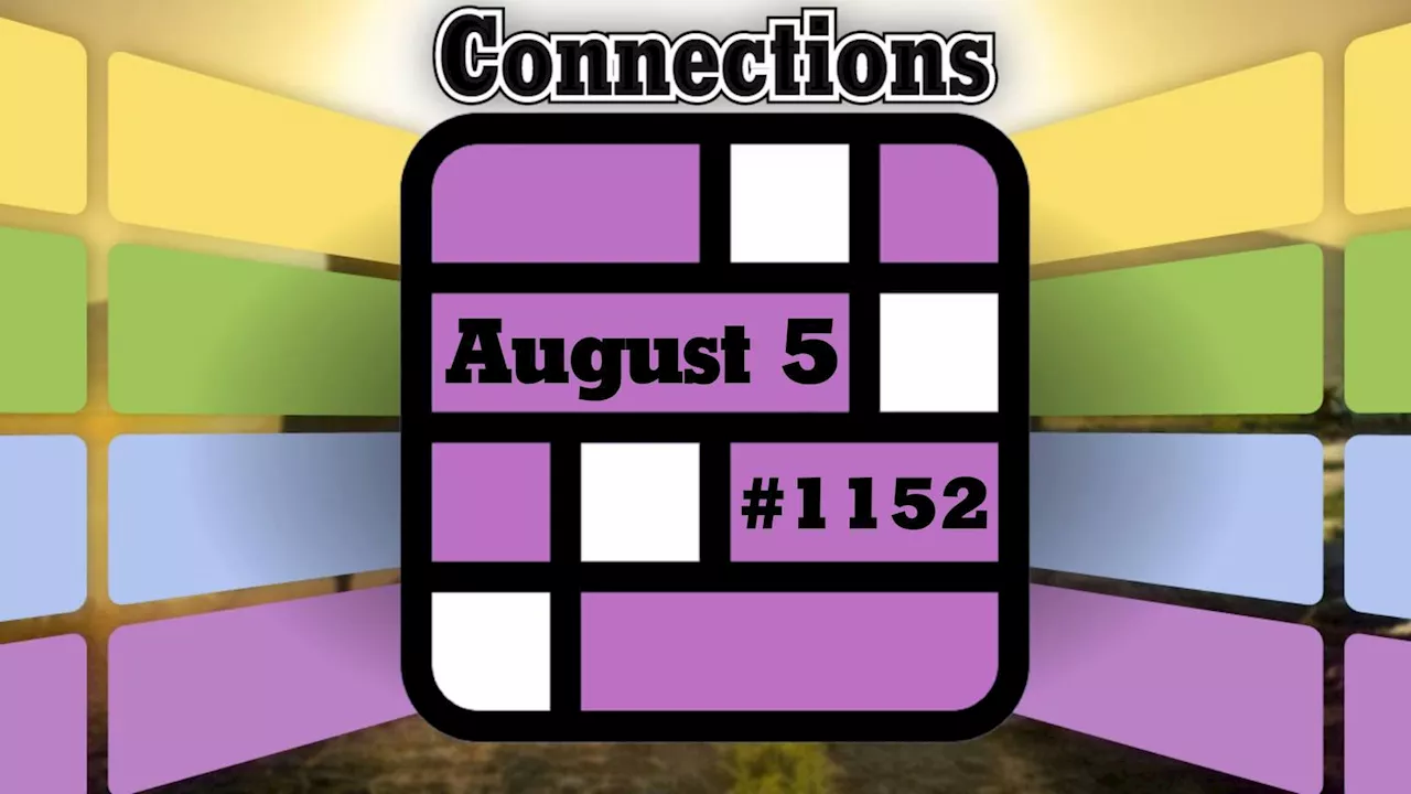 Decoding NYT Connections #1152: The August 5 Linguistic Trap