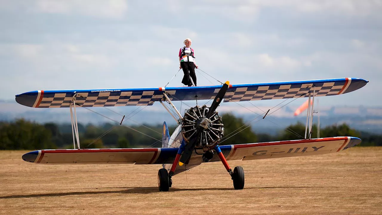 Defying Gravity at 97: Betty Bromage Smashes Her Own Wingwalking Record