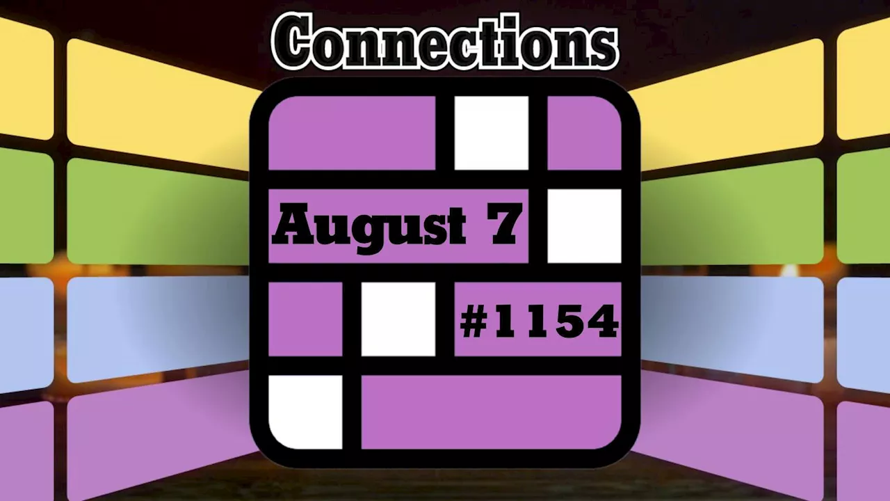 The Linguistic Traps of NYT Connections Puzzle 1154