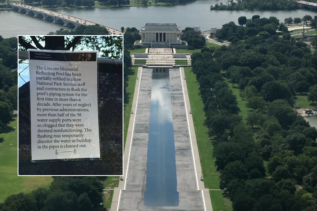 Politics in the Pool: The Controversial Message at the Lincoln Memorial