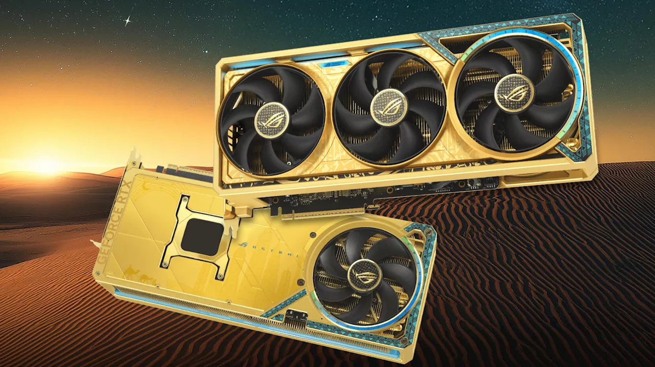 Gold-Plated Greed: The $800,000 Asus RTX 5090 Dhahab Edition