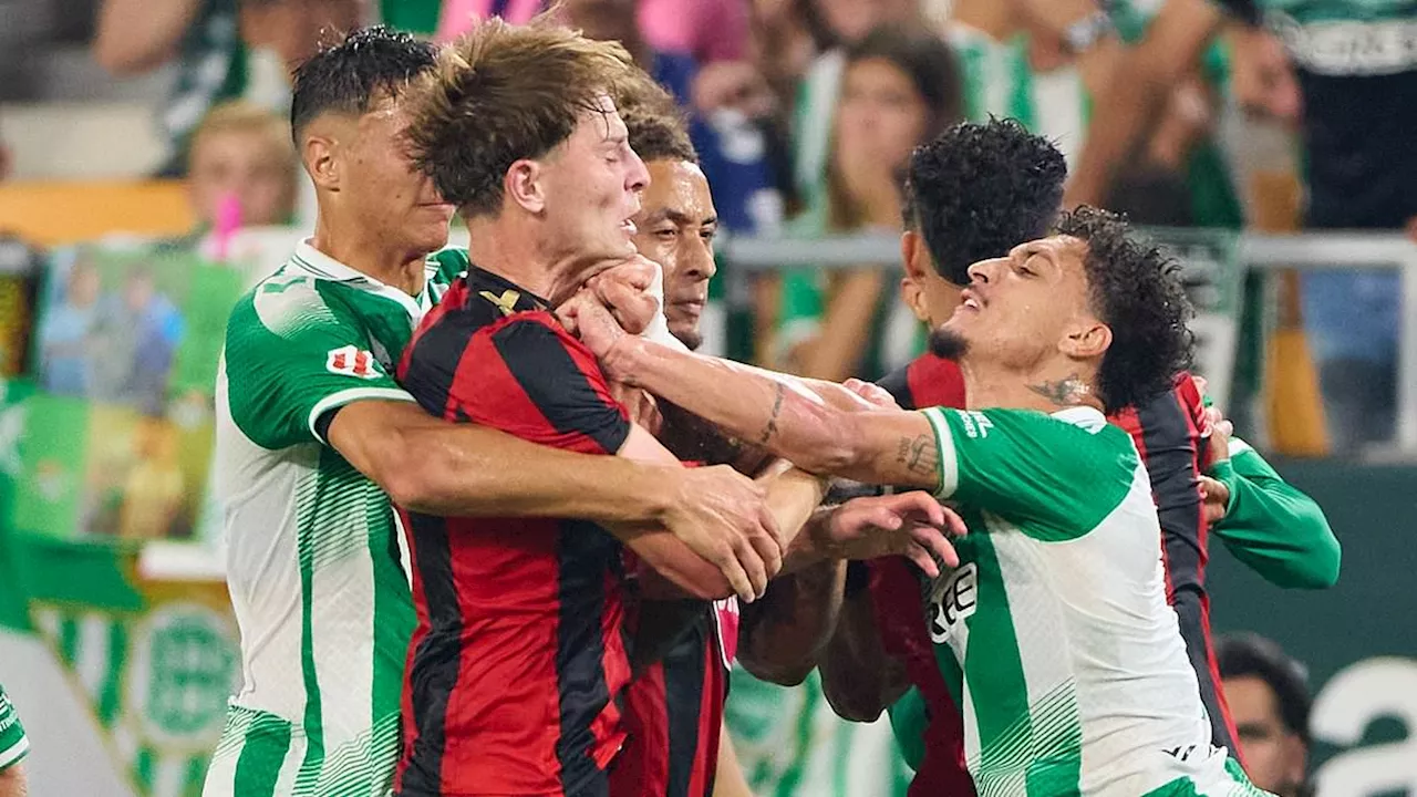 Red Cards in Seville: The Pre-Season Brawl Involving Alex Scott and Antony