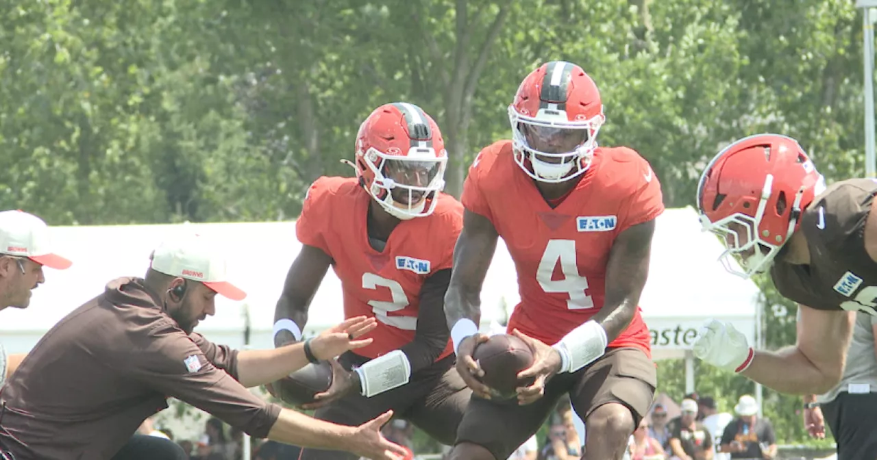 Watson Takes the Reins: Cleveland Browns Pivot QB Reps on Day 10