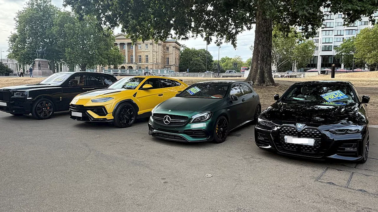 London's £8 Million Supercar Bust: Met Police Crack Down on Uninsured Luxury