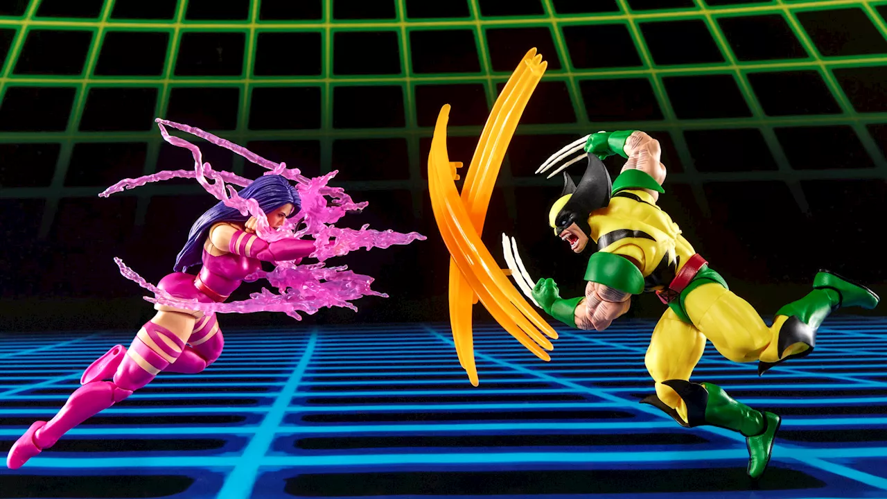 Hasbro Bets on Retro Gaming Nostalgia with New Wolverine and Psylocke Two-Pack