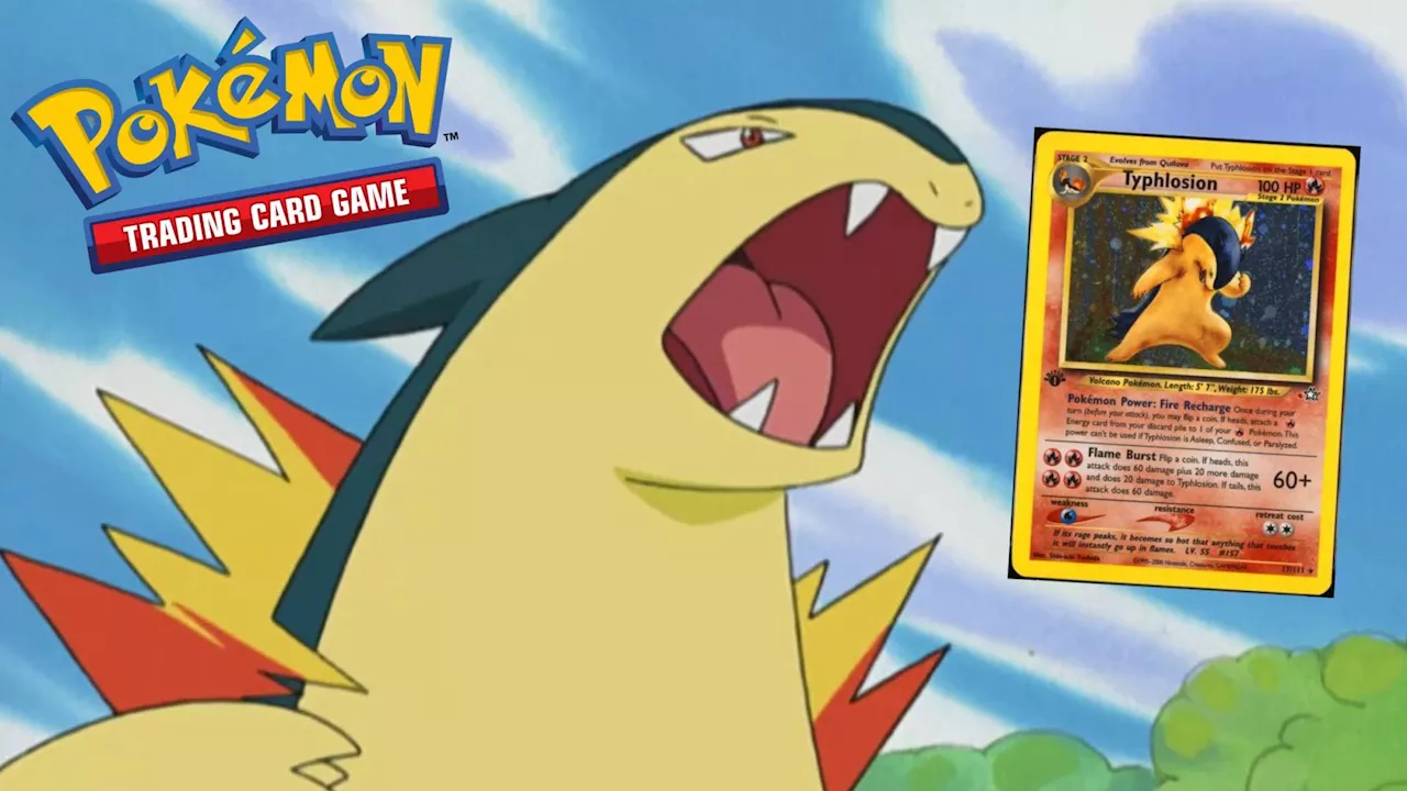 Beyond Charizard: The $750,000 Typhlosion "Red Dot" Record