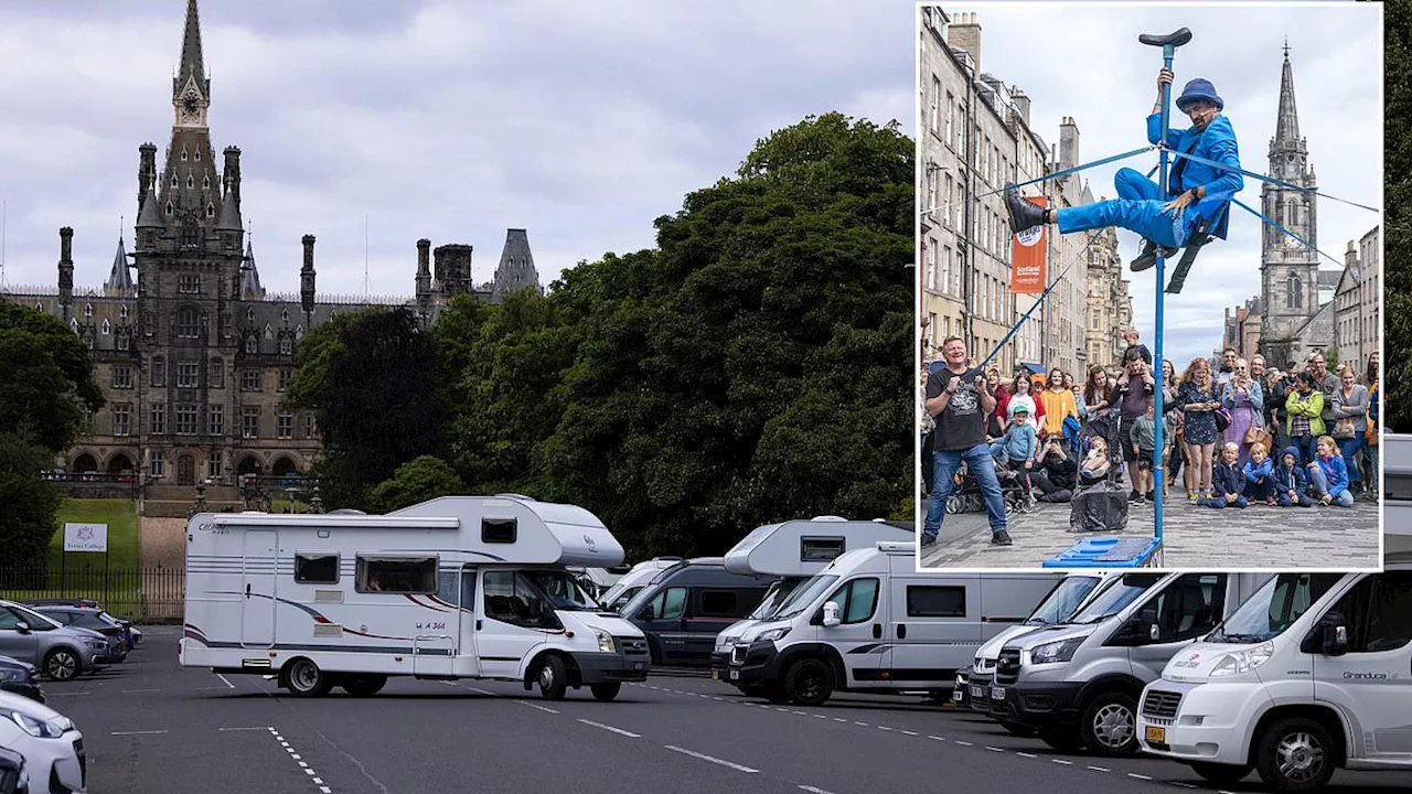 The Fettes Avenue Loophole: How Campervans are Dodging Edinburgh’s New Tourist Tax