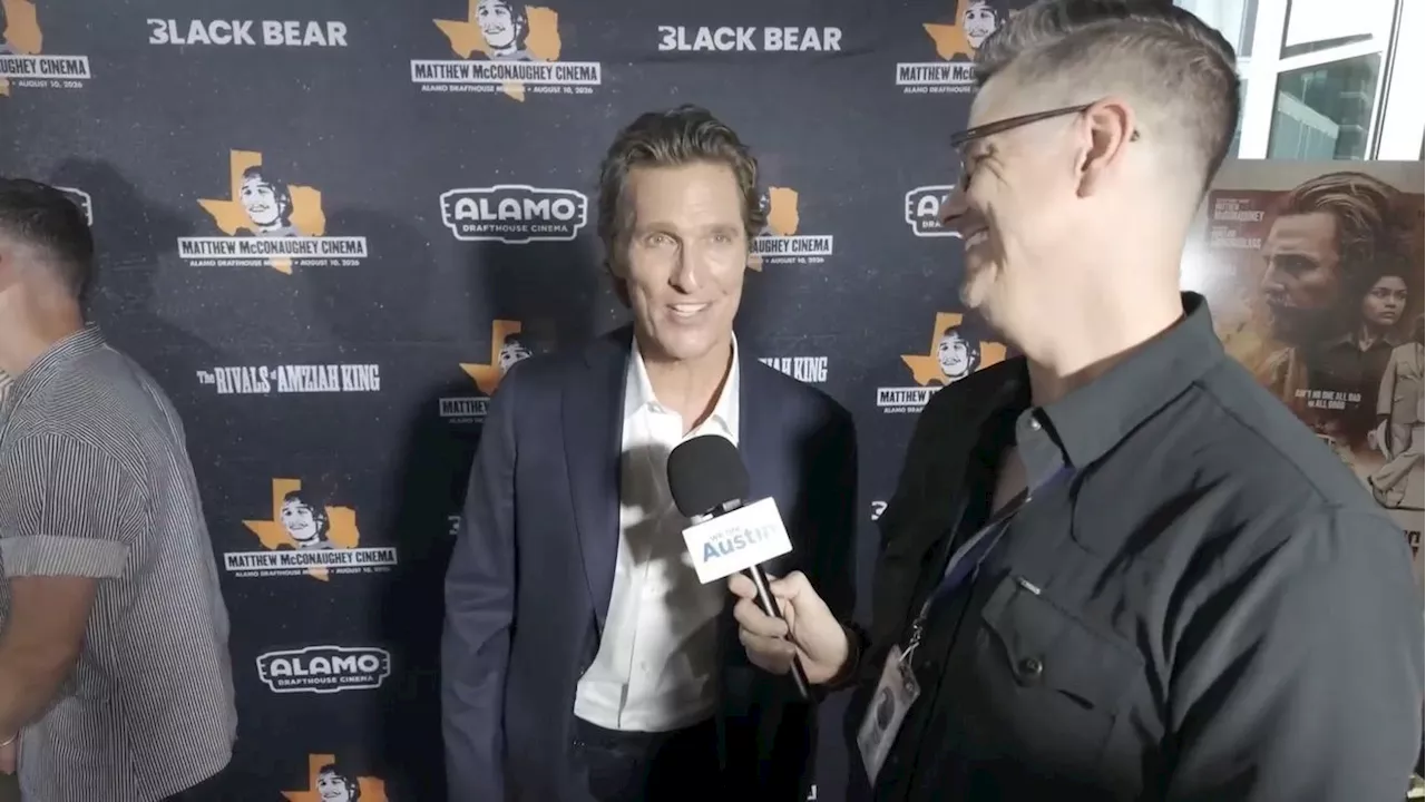 Austin's Cinematic Anchor: Matthew McConaughey Gets His Own Theater at Alamo Drafthouse