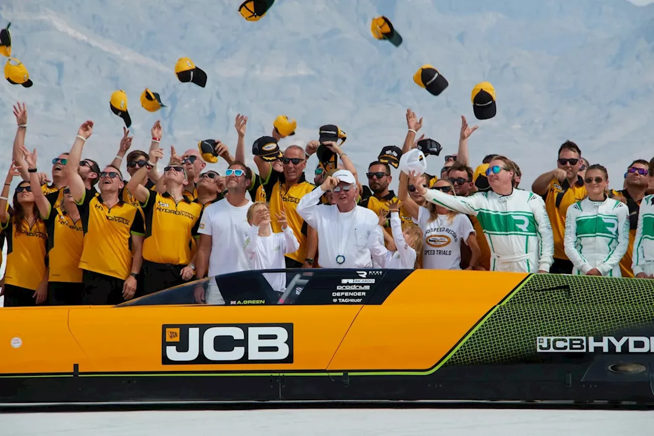 Hydrogen’s 406 MPH Statement: Andy Green and the JCB Speed Test