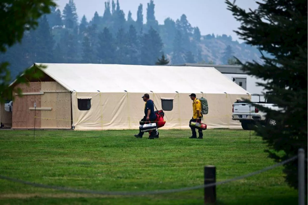International Crews and B.C. Responders Converge on Bald Range Wildfire