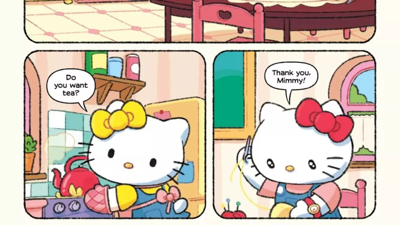 Sanrio Goes Noir: Hello Kitty Takes the Detective Role in New IDW Series