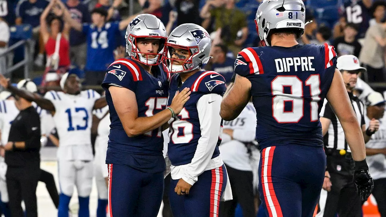 Vrabel Bets on Borregales Despite Costly Misses in Colts Draw