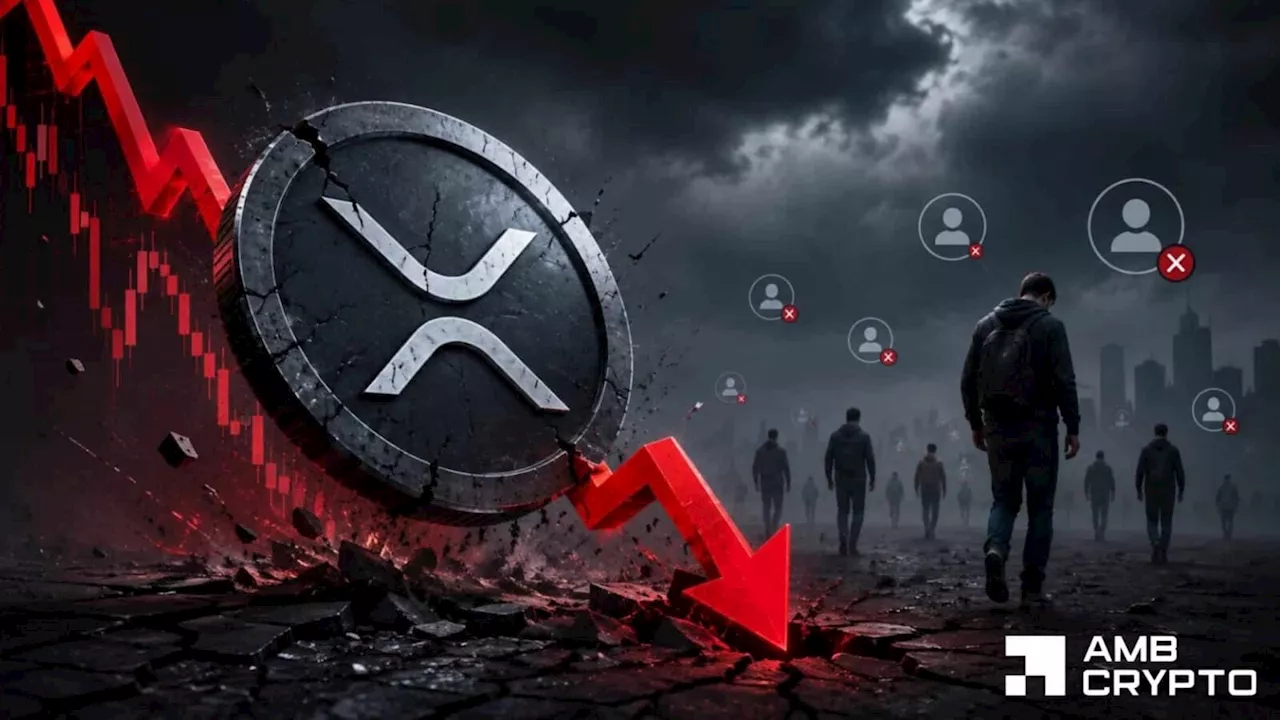 XRP's $1 Support Under Siege: Why Stagnant User Growth is a Red Flag