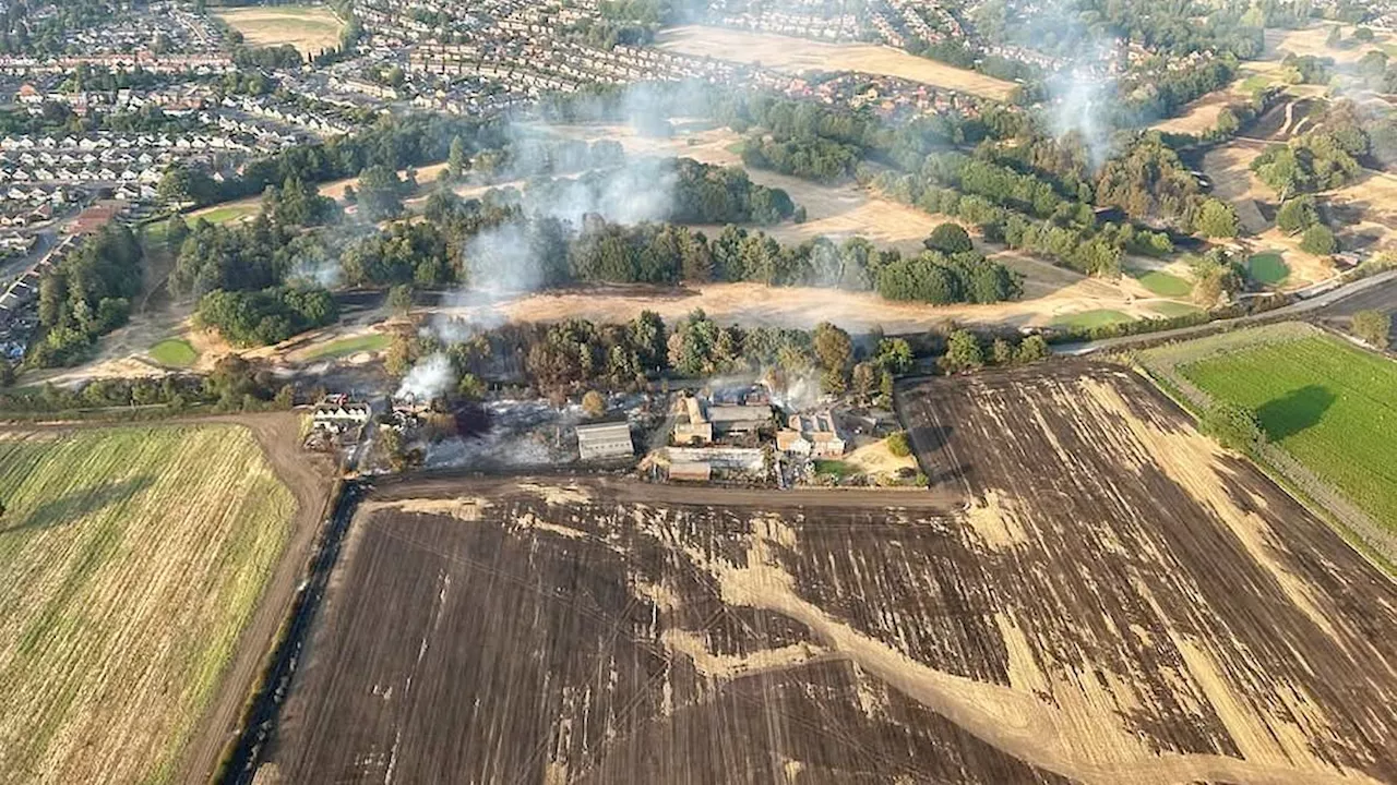 Panic and Puzzles: The Massive Scale of England and Wales' Wildfire Alert