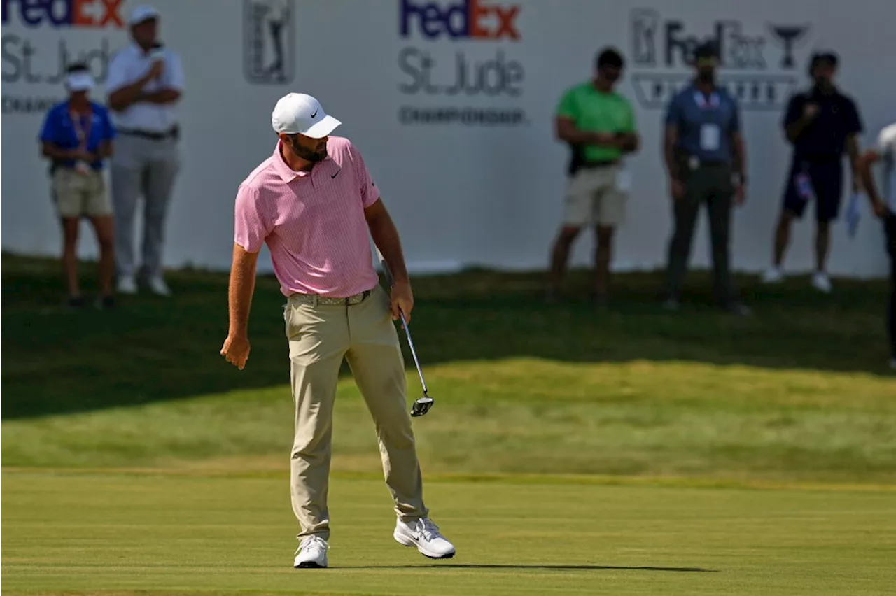 Scheffler's Final-Hole Frustration at the St. Jude Championship