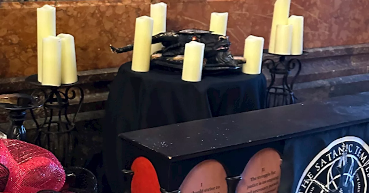 ACLU of Iowa and Satanic Temple Sue Over Capitol Holiday Ban