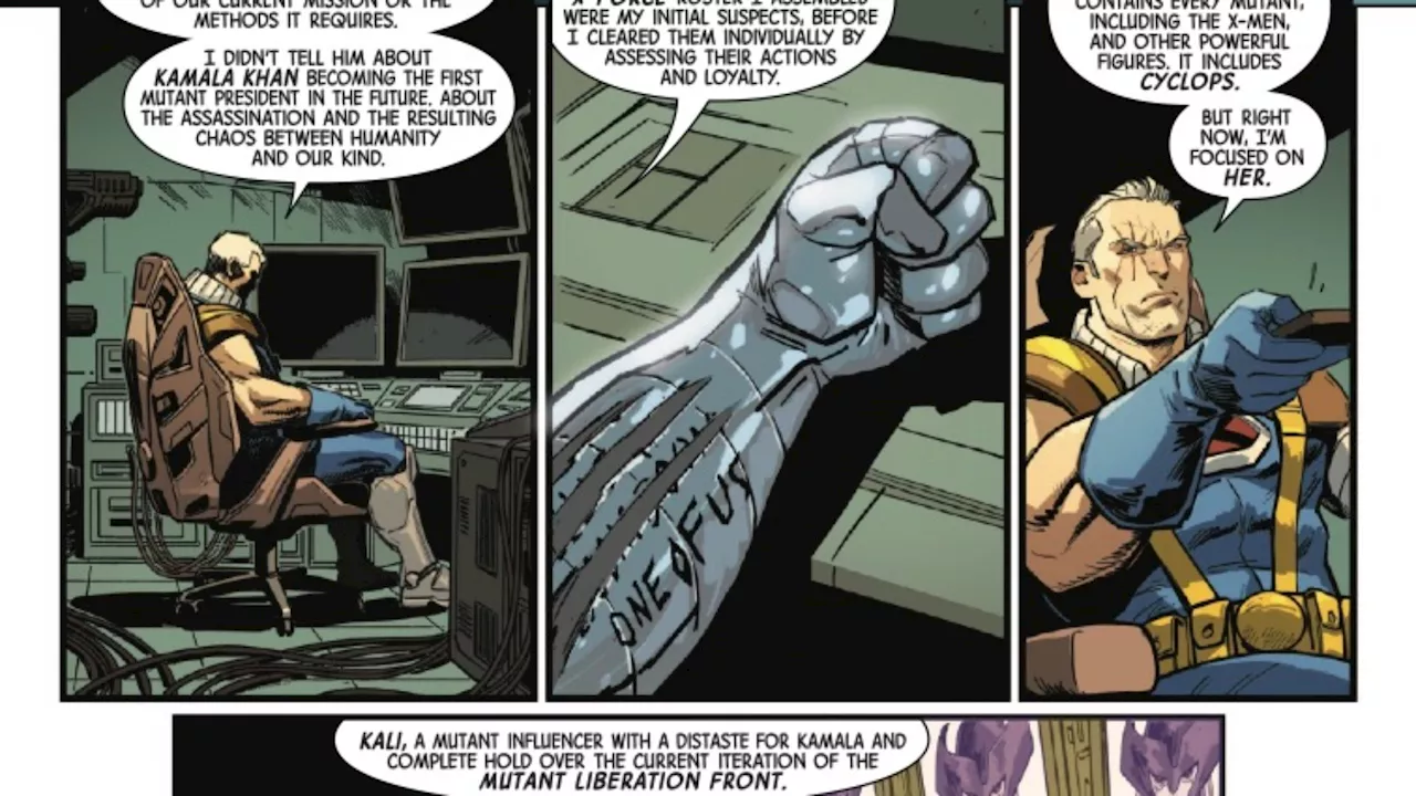 Digital Chaos and Amnesia: The Meta-Threats in Inglorious X-Force #8