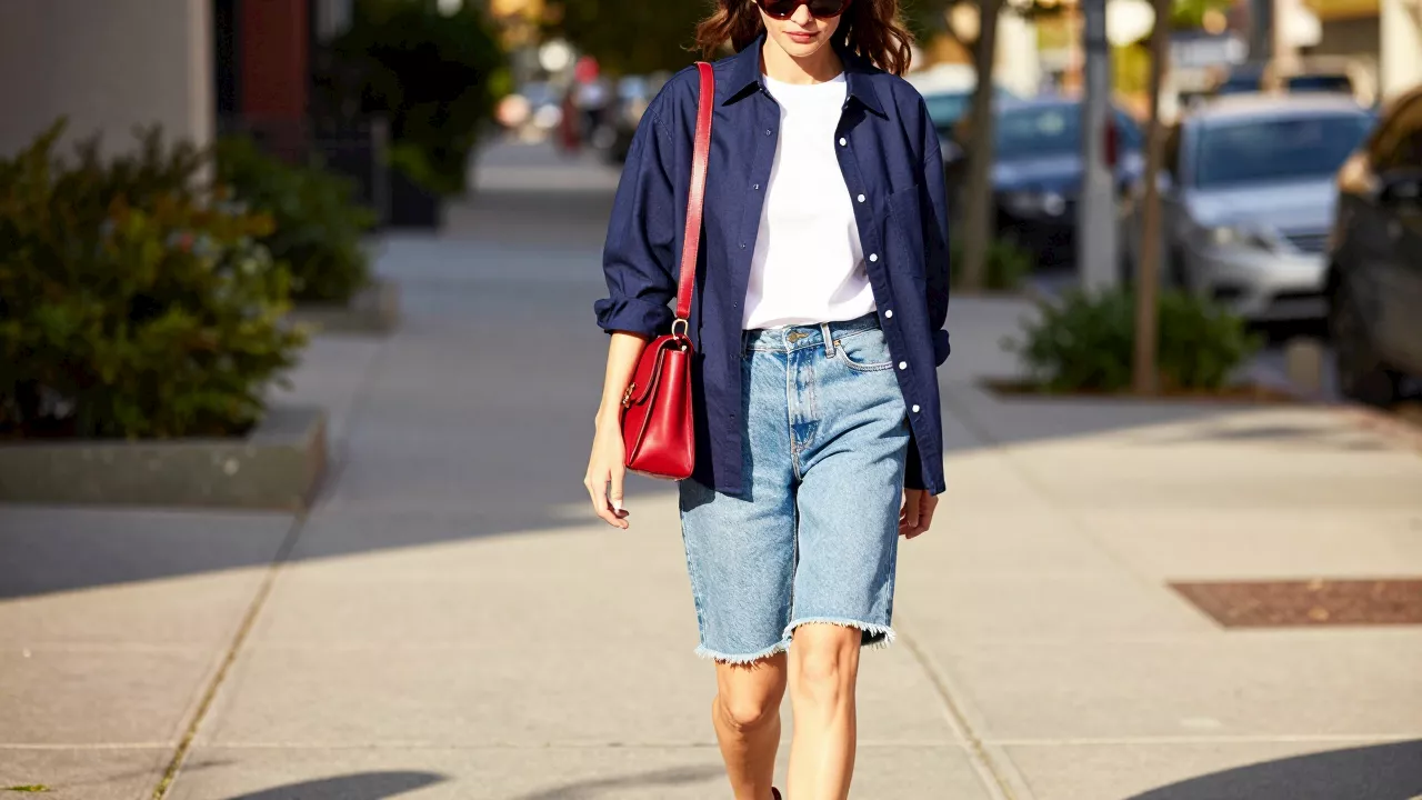 The 'Jorts' Pivot: Decoding Jennifer Lawrence's Transitional Style